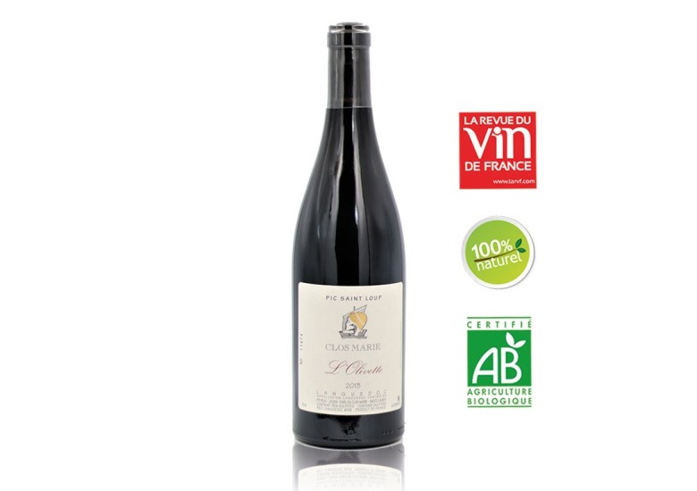 Clos Marie L'Olivette Pic Saint Loup