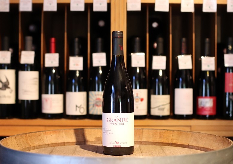 Serre Romani La Grande Aventure Vin du Roussillon rouge pur grenache
